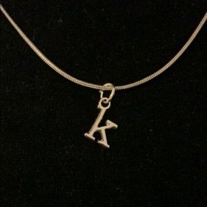 Letter necklace